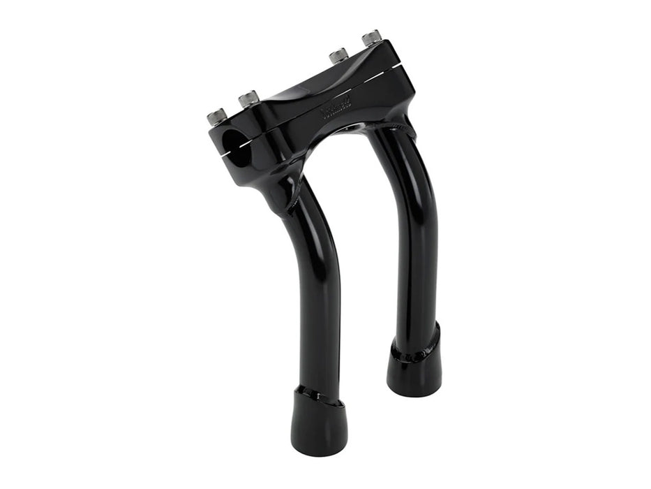 8in. Pullback Murdock Risers - Black. Fits 1in. Handlebar