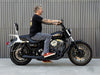 8in. Pullback Murdock Risers - Black. Fits 1in. Handlebar