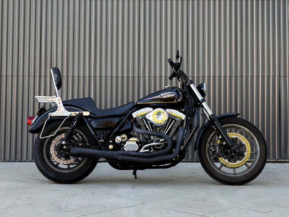 8in. Pullback Murdock Risers - Black. Fits 1in. Handlebar