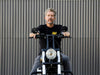 10in. Pullback Murdock Risers - Black. Fits 1in. Handlebar