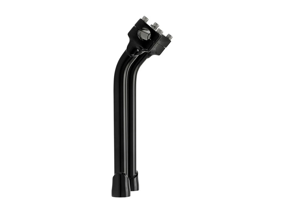 12in. Pullback Murdock Risers - Black. Fits 1in. Handlebar