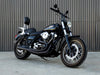 12in. Pullback Murdock Risers - Black. Fits 1in. Handlebar