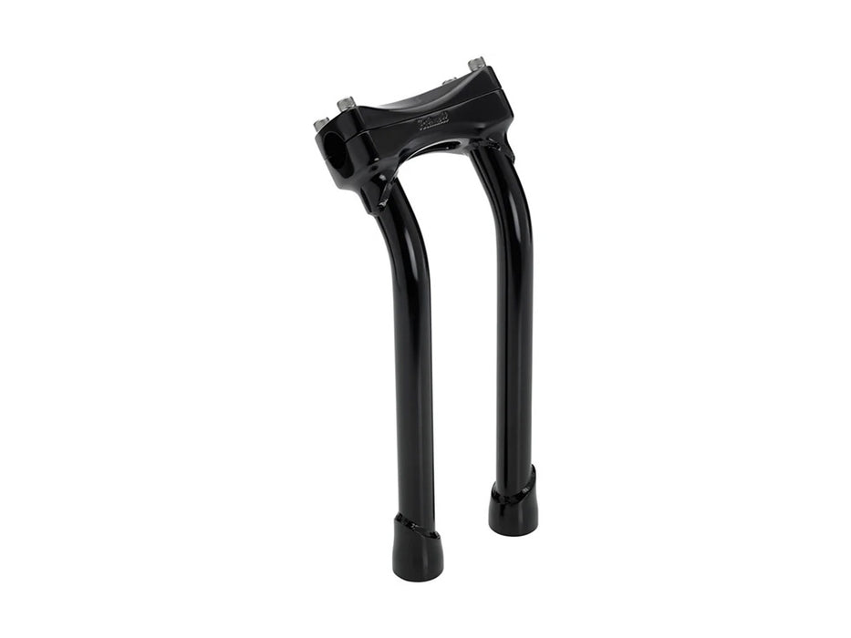 12in. Pullback Murdock Risers - Black. Fits 1in. Handlebar
