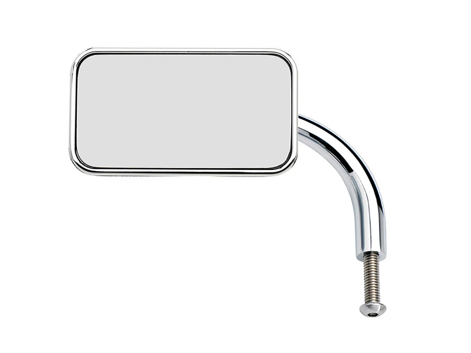 Rectangular Utility Mirrors - Chrome. Left and Right Set