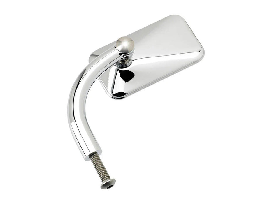 Rectangular Utility Mirrors - Chrome. Left and Right Set