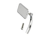 Rectangular Utility Mirrors - Chrome. Left and Right Set