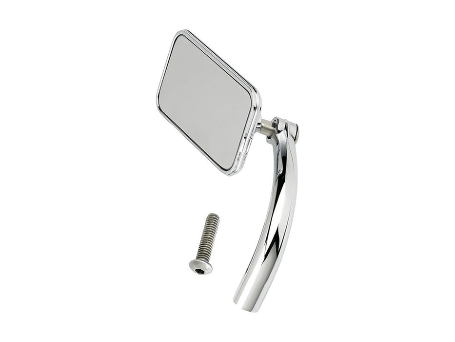 Rectangular Utility Mirrors - Chrome. Left and Right Set