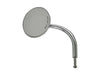 Round Utility Mirrors - Chrome. Left and Right Set