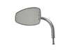 Teardrop Utility Mirrors - Chrome. Left and Right Set