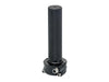 Single Throttle Cable Housing - Black. Cast Whiskey Throttle Tube Fits 1in. Bar