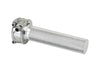 Single Throttle Cable Housing - Polished. Cast Whiskey Throttle Tube Fits 1in. Bar