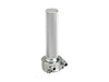 Dual Throttle Cable Housing - Polished. Cast Whiskey Throttle Tube Fits 1in. Bar