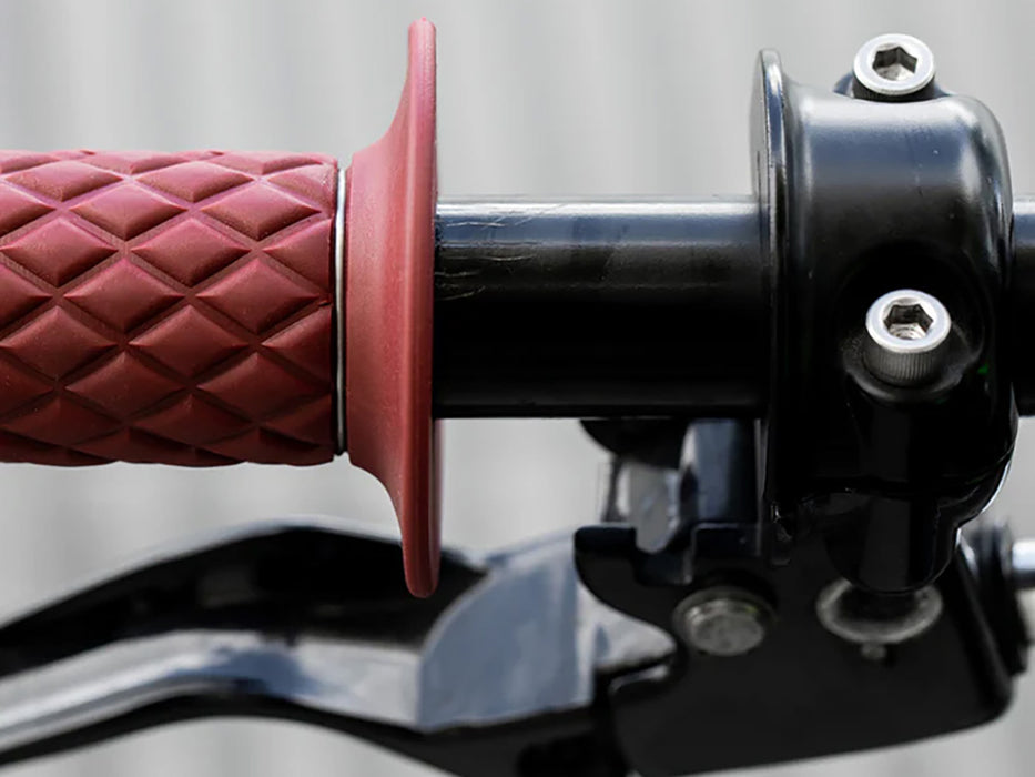 Thruster 1in. Handgrips - Ox Blood