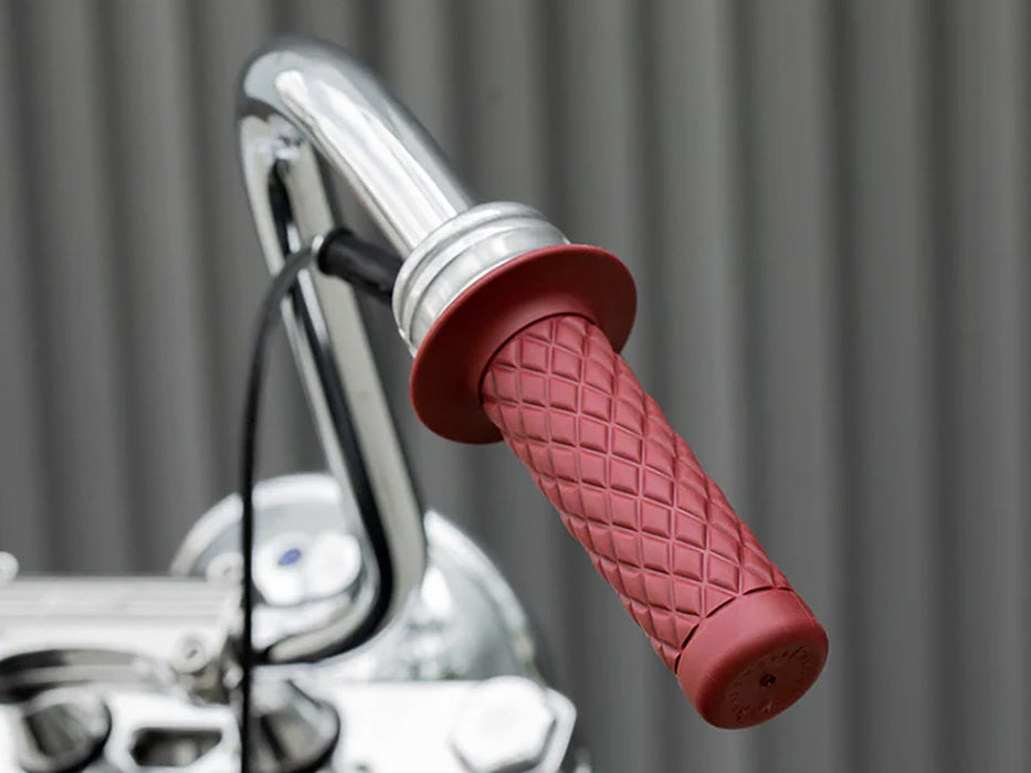 Thruster 1in. Handgrips - Ox Blood
