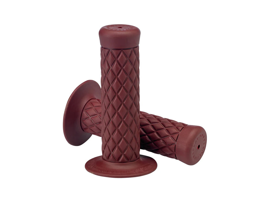 Thruster 1in. Handgrips - Ox Blood