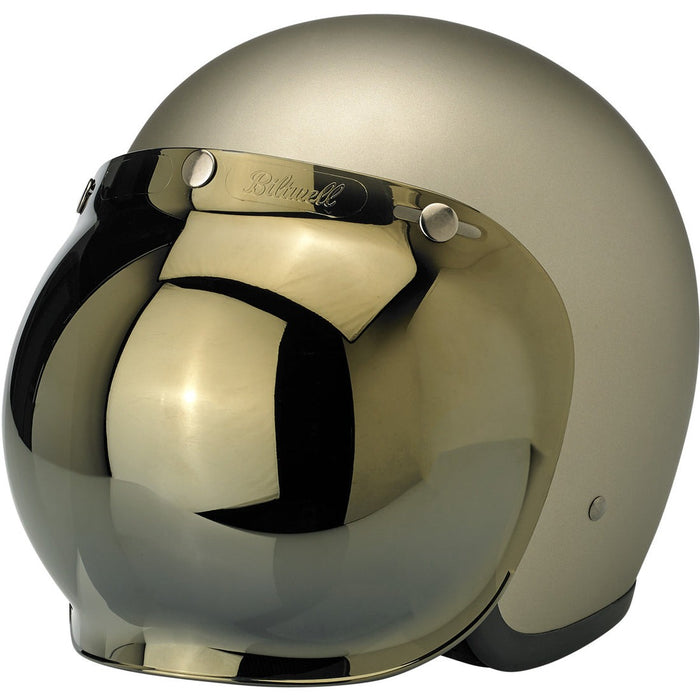 BILTWELL Bubble Shield - Gold Mirror