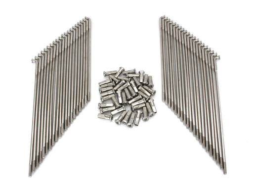 19in. Spokes - Stainless Steel. Fits Original Style H-D Deep Drop Center Rim when used in conjunction with 1997up H-D Style Wide Glide Front Hub.