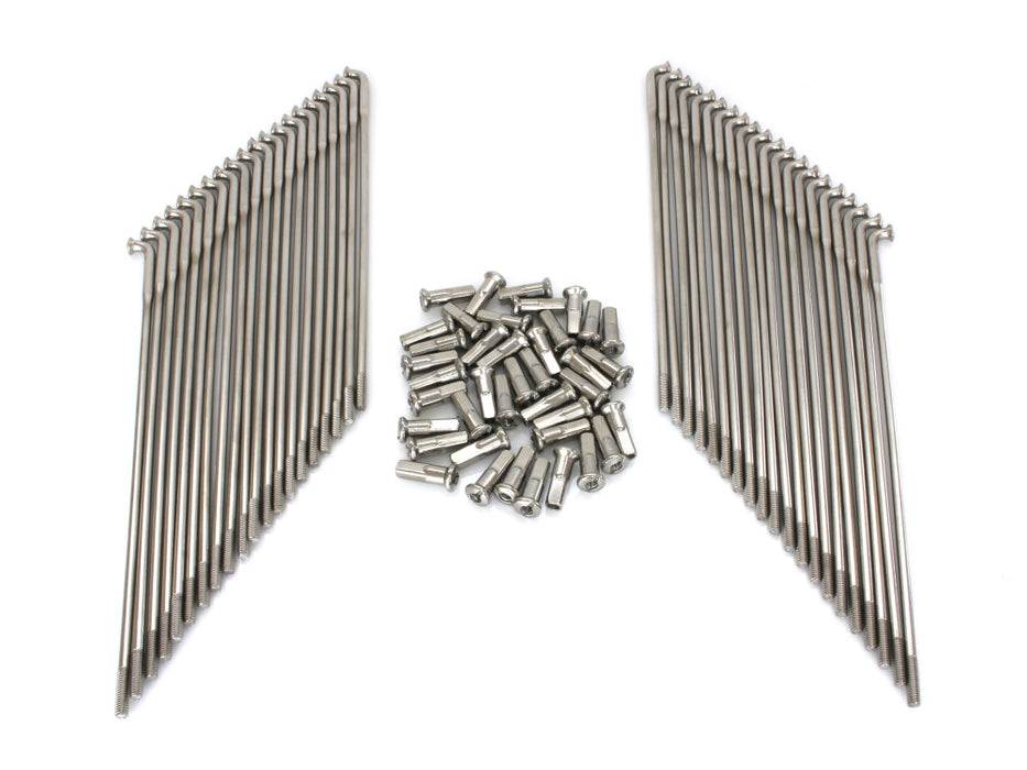 19in. Spokes - Stainless Steel. Fits Original Style H-D Deep Drop Center Rim when used in conjunction with 1997up H-D Style Wide Glide Front Hub.