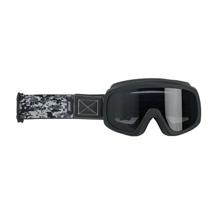 BILTWELL Overland 2.0 Grunt Goggle - Satin Black/Grey Camo