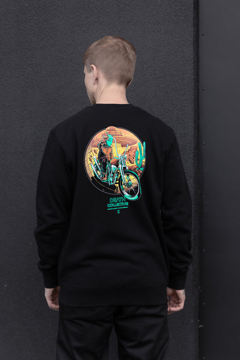 DEATH COLLECTIVE Believe Crew Neck Sweatshirt