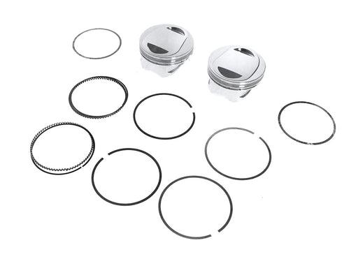 .010 Pistons with 10.75:1 Compression Ratio. Fits Big Twin 2007-2017 with Screamin Eagle 120R Engine