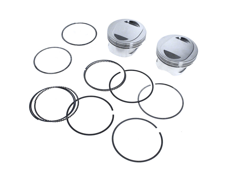 Std Pistons with 10.75:1 Compression Ratio. Fits Big Twin 2007-2017 with Screamin Eagle 120R Engine