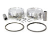 Std Pistons with 9.5:1 Compression Ratio. Fits V-Rod 2008-2017 Stock Bore/Stock Stroke.