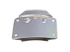 Curved Radius Number Plate Backing Plate - Chrome. Fits CVO Touring 2023up & Street Glide & Road Glide 2024up