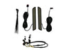 Amber LED Fork Lights - Smoke Lens, Black Housing. Fits Low Rider ST 2022up