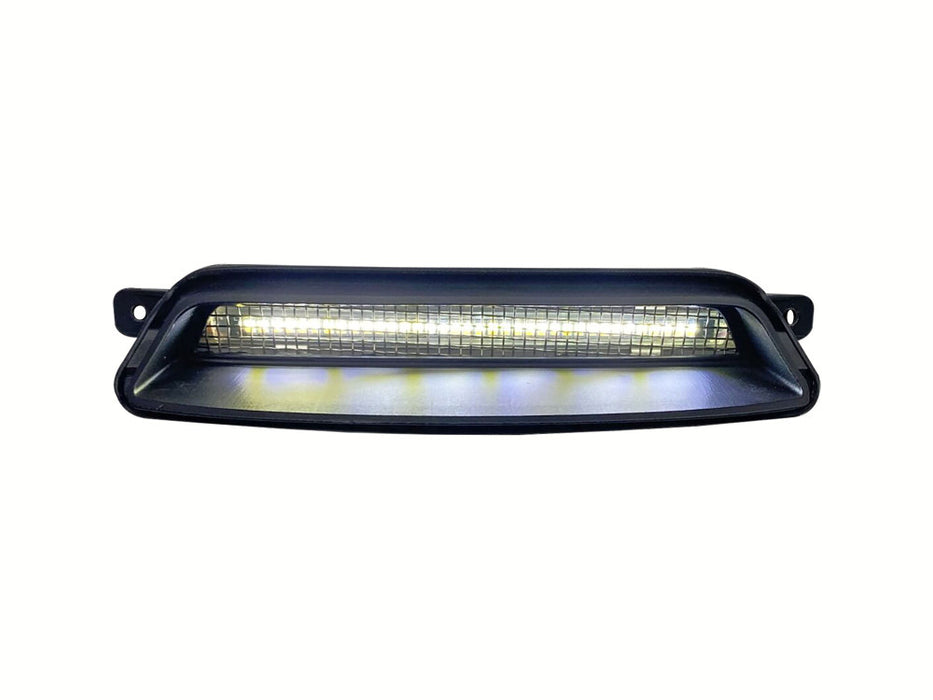 Dynamic LED Black Fairing Vent Insert for Indian Motorcycles - 2019-2023 Indian Chieftain, Chieftain Limited, Chieftain Dark Horse, Chieftain Elite, Roadmaster Dark Horse, 2021-2023 Roadmaster Limited.