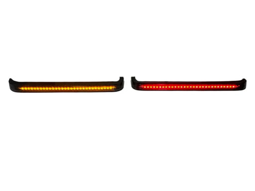 Sequential Low Profile Bagz Saddlebag Lights. Red Run/Brake, Amber Turn with Smoke Lens. Fits Touring 2026up