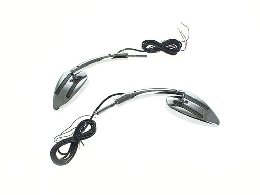 LED Mirrors Run/Turn - Chrome.
