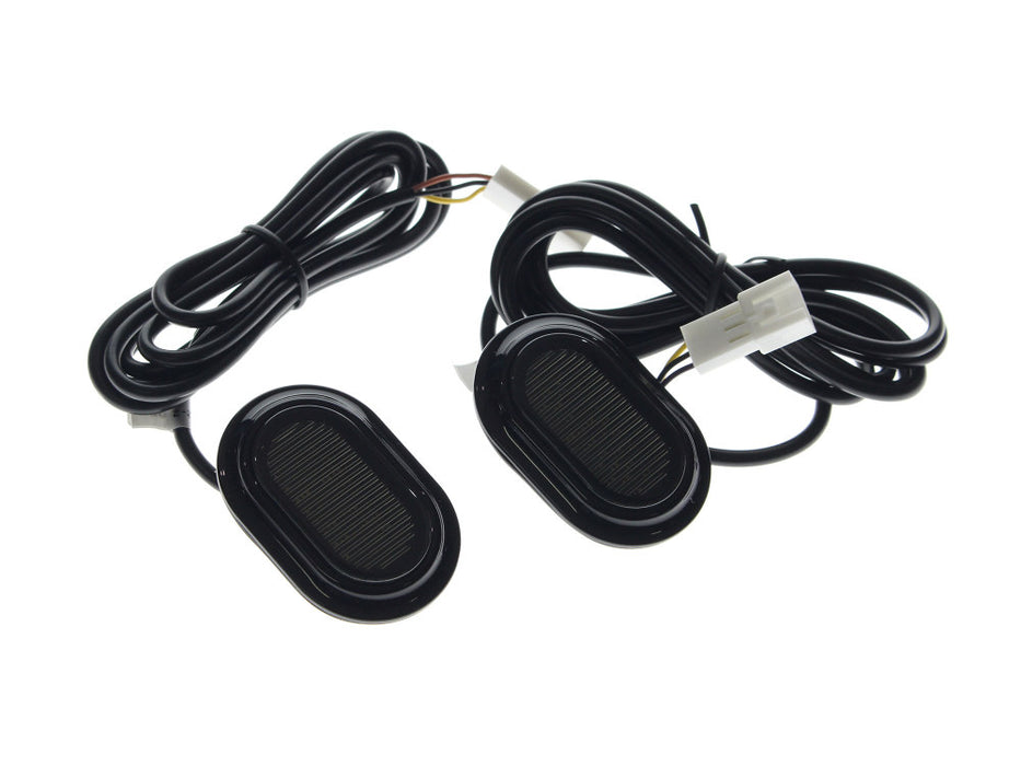 Plugz Antenna Grommet LED's. Smoked Lens & Black Housing. Fits Street Glide 2014up, Road Glide Special 2015up, Road King Special 2017up