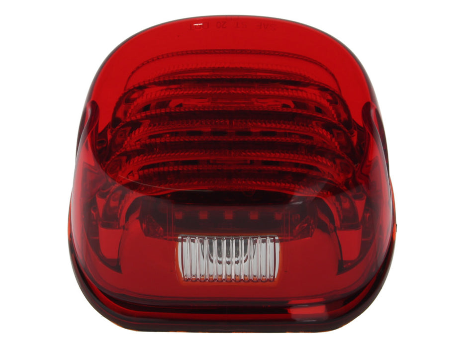 ProBEAM Low Profile LED Tailight. Red Lens & Number Plate Window. Fits Most 1999up Models