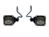 Shark Demon Turn Signals - Black. Fits Road Glide 2024up & CVO Road Glide (Inc 'ST') 2023up.