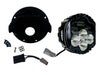 Shark Demon LED Headlight Kit - Black. Fits Softail Low Rider ST & El Diablo 2022up