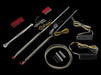 41mm Fork TruWrapz. Amber Turn, White Run with Smoke Lens.