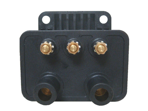 Ignition Coil - Black. Fits Big Twin 1970-1999 & Sportster 1971-2003 Models with Upgraded Single Fire Ignition.