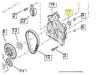 Cam Plate to Oil Pump O'Ring - Pack of 10. Fits Milwaukee-Eight 2017up.