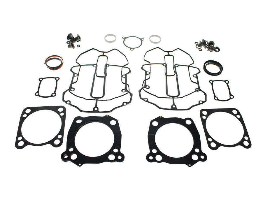 Top End Gasket Kit with 0.032in. Multi-Layer-Xtreme MLX Head Gaskets. Fits Touring 2017-2024 & Softail 2018-2024 with 107 to 124 or 114 to 128 4.250in. Big Bore Kit.