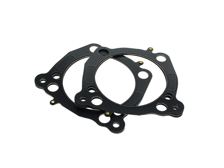 0.040in. Thick MLX Cylinder Head Gaskets. Fits Touring 2017up & Softail 2018up with 4.500in. Big Bore Kit.