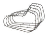 Primary Cover Gasket - Pack of 5. Fits FXR & Touring 1979-1993.