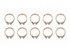 Exhaust Pipe Gasket - Pack of 10. Fits Big Twin 1966-1984.