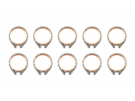 Exhaust Pipe Gasket - Pack of 10. Fits Big Twin 1966-1984.