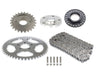 Rear Drive Belt to Chain Conversion. Fits Sportster 2006-2021. Chrome Rear Sprocket. Final Drive Ratio = 2.12:1