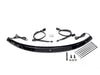 Horizon LED Windshield Trim with Sequential Amber Turn, White Run & Smoke Lens - Black. Fits Touring 2014-2023
