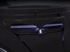 LED Batwing Vent Insert with White Running Light - Black. Fits Touring 2014-2023