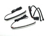 Bag Blades Saddlebag Lights. Red Run & Brake, Amber Turn with Smoke Lens. Fits Touring 2014up.