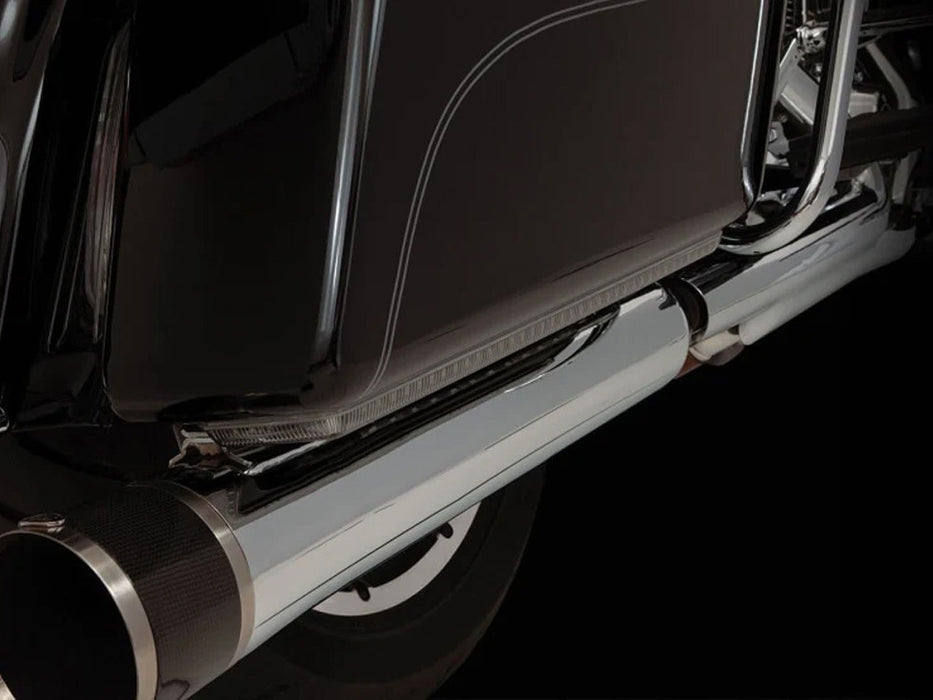 Machete Saddlebag LED Lights. Red Run, Brake & Turn with Smoke Lens. Fits Touring 2014-2023 with Standard Bags