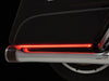 Machete Saddlebag LED Lights. Red Run, Brake & Turn with Smoke Lens. Fits Touring 2014-2023 with Standard Bags